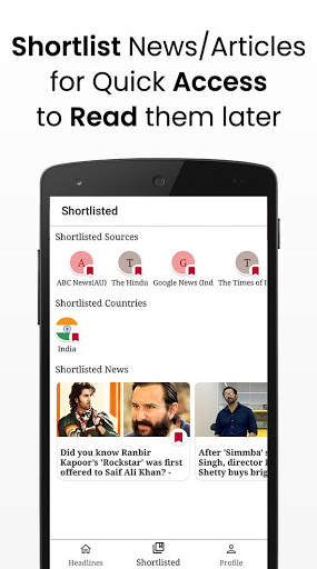 News Bucket - News App, Made In India screenshot 2