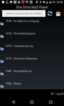 OneDrive Mp3 Player скриншот 4