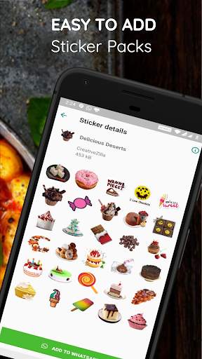 Food Stickers for WhatsApp screenshot 2