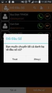Doi Dau So - Edit Prefix Phone screenshot 8
