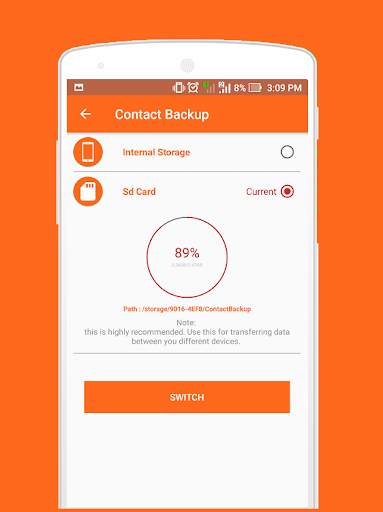 Easy Contact Backup screenshot 6