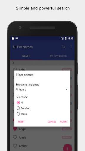 All Pet Names - Horse, Bird, Hamster, Mice & more screenshot 4