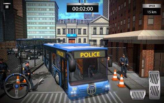 Police Bus Driver - Criminal Transport Simulator screenshot 1