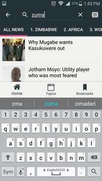 Daily Zimbabwe News screenshot 3