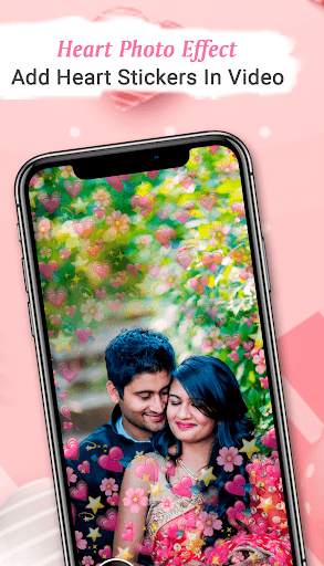 Heart Effect Photo Video Maker With Music screenshot 4
