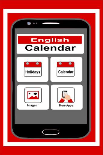 English Calendar Holiday 2021 screenshot 1