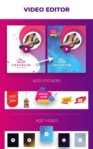 Flyer Maker, Poster Maker With Video screenshot 10