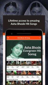 Asha Bhosle Hit Songs –Asha Bhosle Old Hindi Songs screenshot 2