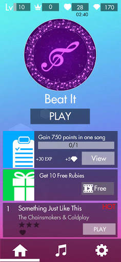 Piano Magic Tiles 2 screenshot 1