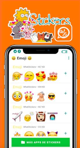 Emoji Stickers for WhatsApp screenshot 1