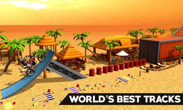 Extreme Trail Bike Beach Stunt 3D: Bike King 2017 screenshot 7