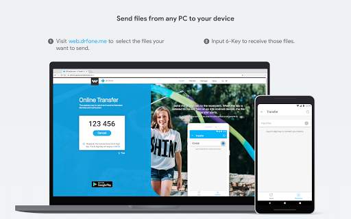 dr.fone - Recovery & Transfer wirelessly & Backup screenshot 4