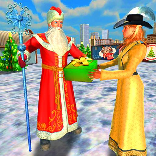Santa Claus Rope hero Crime City Action Game 3
