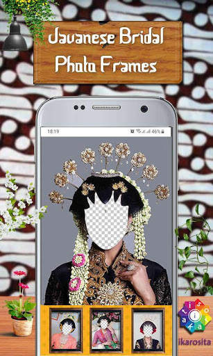 Javanese Bridal Photo Frames   Stickers screenshot 5