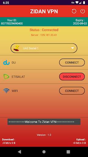ZIDAN VPN screenshot 3