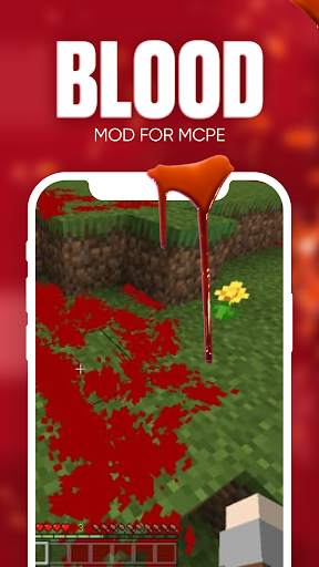 Blood Mod for MCPE screenshot 1