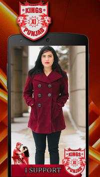 Kings XI Punjab Stickers: Kings 11 Photo Frames screenshot 4