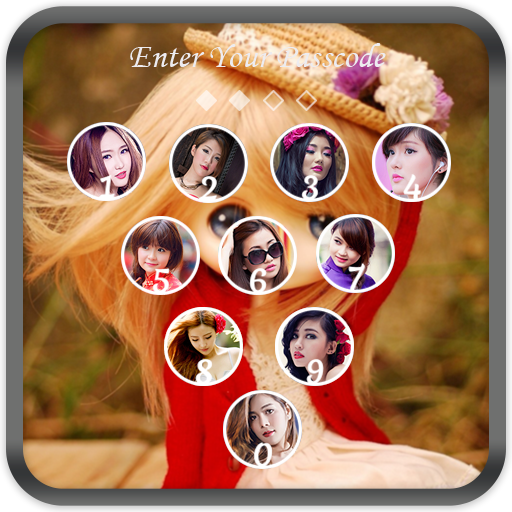 Cute Doll Lock Screen icon