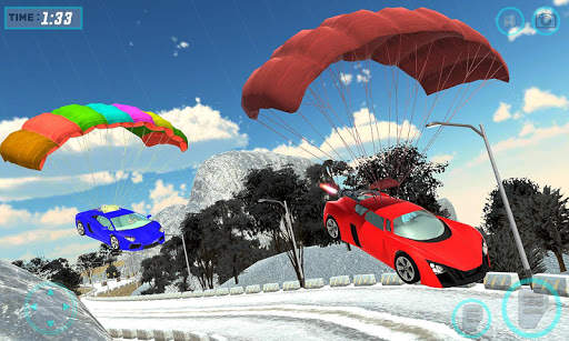 Parachute Ramp Car Parking screenshot 3
