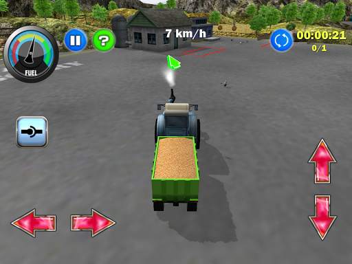 Tractor Farm Driver Free 3D Farming Simulator game screenshot 13