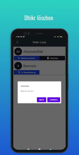 Digital Tasbeeh Zähler - Dhikr screenshot 5