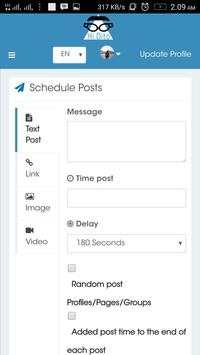 Auto Post for Facebook screenshot 4