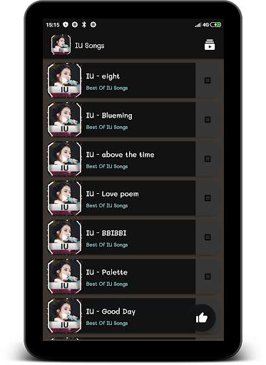 IU Songs KPop Lyrics 2020 screenshot 4
