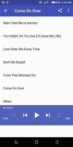 Shania Twain Songs screenshot 5