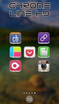 Chrome Line Lite - Icon Pack screenshot 3