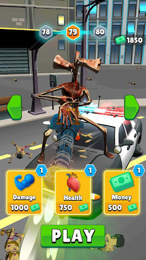 Shooter Monster Blue Zombie 3d screenshot 3