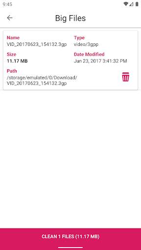 Big File Cleaner - Clean your device screenshot 2