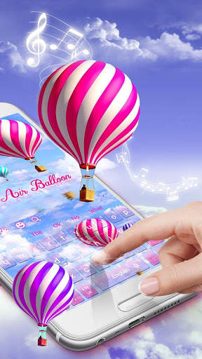 Beautiful Hot Air Balloons Keyboard screenshot 2