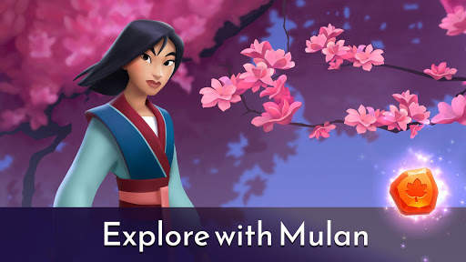 Disney Princess Majestic Quest: Match 3 & Decorate screenshot 2