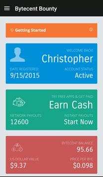 Bytecent Bounty screenshot 1