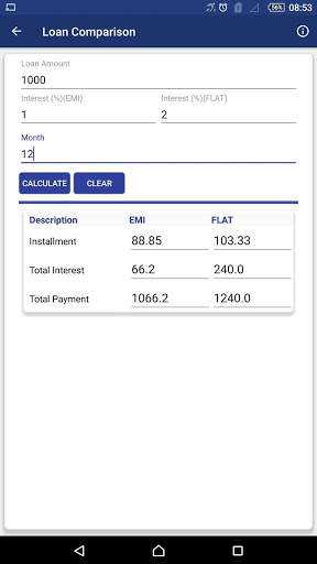 Loan Calculator screenshot 3