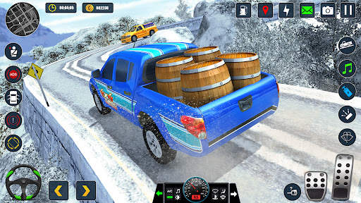 Offroad Pickup Truck Cargo Sim screenshot 2