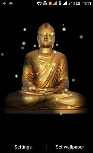 Buddha Fireflie Live Wallpaper screenshot 4