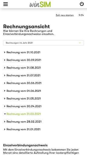 winSIM  Servicewelt скриншот 2