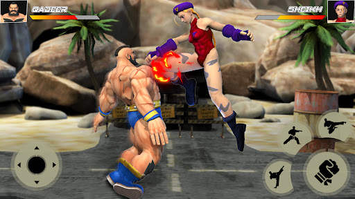 Kung Fu GYM Fighting Games 2021 Bad Boys Wrestling screenshot 3