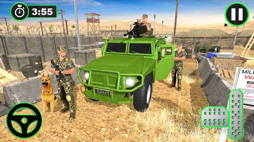 Army Vehicle Transport Truck screenshot 3