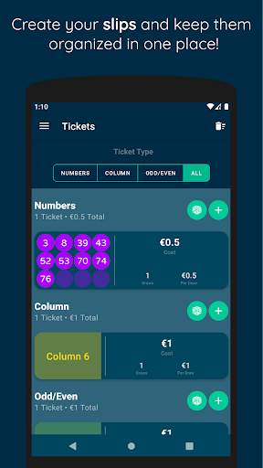 KINO Live Results Slips Stats screenshot 2