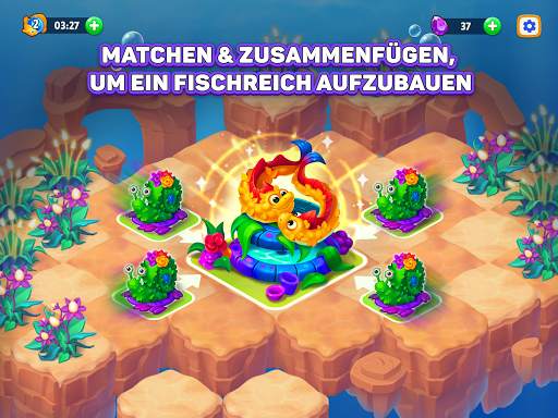 Sea Merge: Fisch Spiele screenshot 6