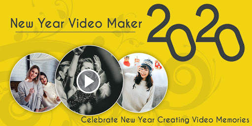 Happy New Year Video Maker 2020 - Photo Slideshow screenshot 1