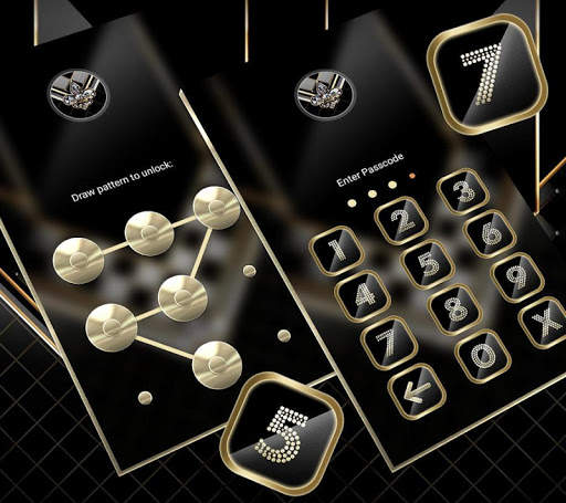 Black Luxury Gold Theme screenshot 5