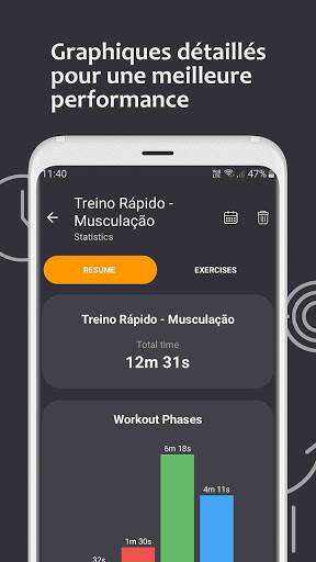 9 Timer - Minuteur pour séances d'entraînement screenshot 8