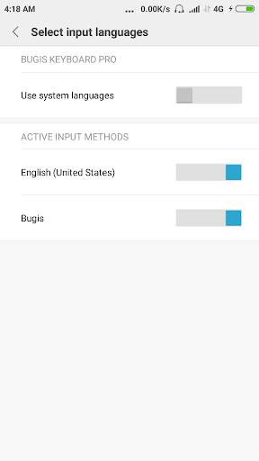 Bugis Keyboard PBS screenshot 5