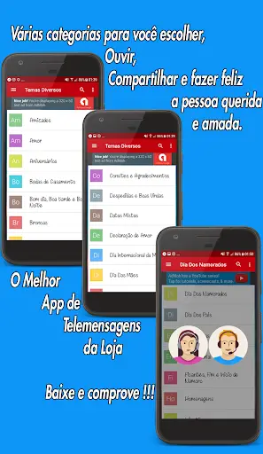 Emoção Telemensagens Variadas screenshot 1