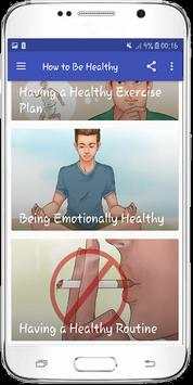 How to Be Healthy screenshot 3