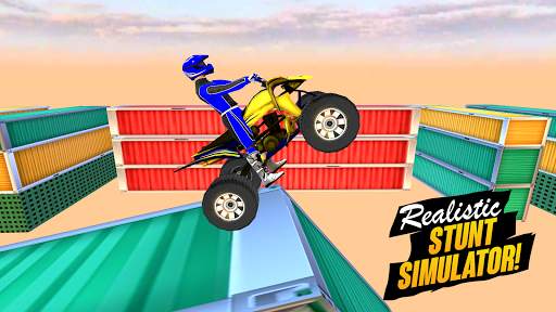 ATV Quad Bike Impossible Track Stunts Racing Games screenshot 4
