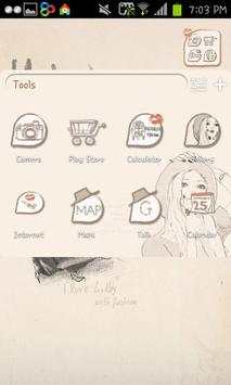 urban chic GO launcher theme screenshot 2